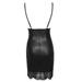 One Opening Women Female Bodycon Mini Dress Pu Leather Party Cocktail Clubsuits