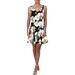 Aqua Womens Party Floral Cocktail Dress