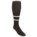 Kwik Goal Referee Sock Black with 2 Stripes