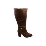 Giani Bernini Womens Rozario Leather Closed Toe Knee High Fashion Boots