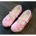 HAWEE Mary Jane Shoes Princess Mulan Shoes Handmade Flat Traditional Chinese Style for Girl & Toddler Girls