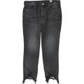 Free People Womens Chewed Up Straight Leg Jeans