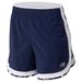 New Balance Women's Accelerate 5 Inch Short Navy with White