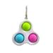 Frecoccialo Creative Decompression Key Chain Pendant Fun Adult Anti-Anxiety Relief Stress Baby Intelligence Development Key Ring Toy