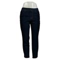 Denim & Co. Women's Petite Jeans 8P Denim Soft Stretch 5-Pocket Blue A309758