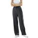 Woman Within Women's Plus Size Sport Knit Straight Leg Pant