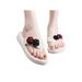 Wazshop Womens High Wedge Beach Sandals Summer Thong Flip Flops Platform