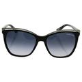 Guess GM 0745 01B Marciano - Shiny Black-Grey/Grey Gradient by Guess for Women - 57-17-135 mm Sunglasses