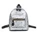 MERSARIPHY Women Mini PU Leather Plaid Printed Backpack Travel Bag