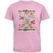 Floral Paradise Found California Mens T Shirt Light Pink X-LG