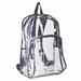2PK Eastsport Backpack, PVC Plastic, Clear