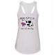 Moo Bitch Get Out The Hay Funny Graphic Lady Tank Top White Tee 2X-Large