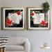 The Holiday Aisle® Heaven & Nature III Heaven & Nature III - 2 Piece Picture Frame Graphic Art Set Paper in Green/Indigo/Pink | Wayfair