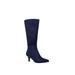 Impo Womens Noland Fabric Pointed Toe Knee High Fashion Boots