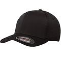 L2K Men's Plain Baseball Cap Fitted Air Mesh Flex Fit Curved Visor Hat 50 Packs S/M