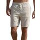 UKAP Mens Classic Fit Vintage Short Trunks Active Sports Jogger Gym Shorts Summer Casual Cotton Linen Beach Pants With Pockets