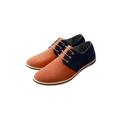 UKAP Mens Casual Oxfords Flat Outdoor Shoes Sneakers Classic Lightweight Lace Up Shoes For Office Work Wear