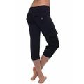 Colisha Women Yoga Capris Lounge Pant Workout Sweatpant Running Jogging Elastic Waist Drawstring Crop Jersey Activewear Pocket
