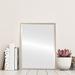 Mercer41 Bugarin Beveled Accent Mirror in Yellow | 24.62 H x 36.62 W x 1 D in | Wayfair 447ABF97C0C443DA82C114949AF89A8B