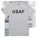 RapidDominance RS2-AIR-HGY-02 Air Force Relaxed Graphic Tee, Heather Grey - Medium
