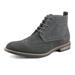 Bruno Marc Mens Oxford Shoes Suede Leather Casual Ankle Chukka Boots URBAN-02 GREY Size 8.5