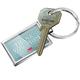 NEONBLOND Keychain Thank You Mom Mother's Day Teal with Pink Heart