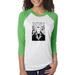 Halloween Lost Boys Vampire Women Graphic Tees 3/4 Raglan Sleeve