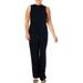 Lauren Ralph Lauren Womens Cody Crew Neck Sleeveless Jumpsuit