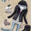 Fashion Women's Casual New Hooded Winter Warm Cotton Parka Jacket Coats Coat