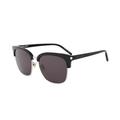 Saint Laurent YSL-SUNG-SL108K-001-56 Square Sunglasses with Grey Silver Actual Lens