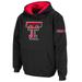 Texas Tech Red Raiders Stadium Athletic Youth Big Logo Pullover Hoodie - Black