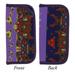 Soft Fabric Slip In Eyeglass Case For Women & Men, Colorful Psychedelic Designs