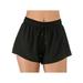 Sexy Dance Womens Mesh Running Workout Shorts with Liner 2 in 1 Athletic Sport Shorts with Zip Pockets