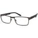 Carrera CA6656 9T6 Eyeglasses Men's Dark Ruthenium/Black Optical Frame 54mm
