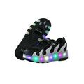 Avamo Kids Roller Skate Shoes with Double Wheel Shoes Sport Sneaker LED Removable Wheel