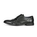 Bruno Marc Mens Business Oxford Shoes Leather Formal Dress Lace Up Comfort Wing Tip Shoes HUTCHINGSON_3 BLACK Size 10