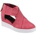 Women's Journee Collection Seena Cut Out Wedge Sneaker