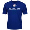 NBA Oklahoma City Thunder Total Dedication Men's Big and Tall Tee - Paul George #13