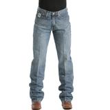 Cinch Western Jeans Denim Mens White Label Relax Stonewash MB92834003