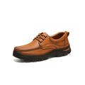 LUXUR Mens Fashion Oxford Shoes Lace up Formal Shoes Business Dress Shoes Office Comfort