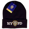 NYPD Navy Winter Hat Beanie Skull Cap Officially Licensed by The New York City Police Department