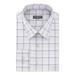 VAN HEUSEN Mens Purple Plaid Collared Work Dress Shirt Size: L 16.5- 32/33