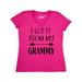 Inktastic I Got It From My Grammy Adult Women's V-Neck T-Shirt Female