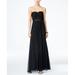 Adrianna Papell NEW Black Womens 2 Embellished Strapless Gown Dress
