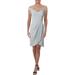 Aqua Womens Faux-Wrap Textured Cocktail Dress