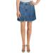 Free People Womens Sidecar Frayed Hem Destroyed Mini Skirt