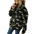 Women's Full-Zip Hooded Jacket with Pockets, Fashion Open Front Long Sleeve Cardigans