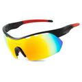 Obaolay Multicoloured Polarized Sunglasses Mens Cycling Running Motorcycling TR90 Frame Eyewear Glasses UV400 Sun Shades Goggles