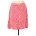 Pre-Owned Lilly Pulitzer Women's Size 8 Silk Skirt