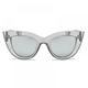 Fashion Vintage Retro Cat Eye Sunglasses Women Big Frame Sun Glasses Black ladies Sunglass Wrap Eyewear